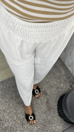 spodnie MADAM biały